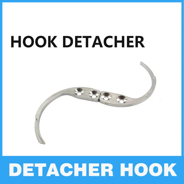 HYBON Portable Hook Key Detacher Security Tag Detacher Alarm Key Hook Detacher EAS System Securtiy Key For Clothes Alarm Remover