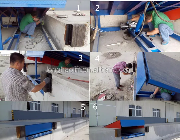 Stationary dock leveler _