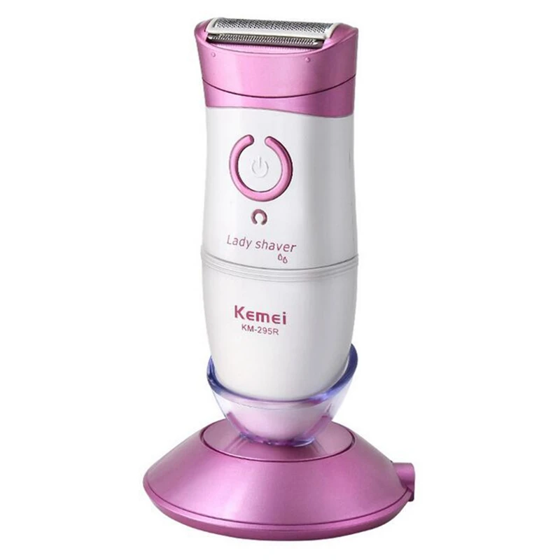 Kemei KM 295R Epilator Shaver Lady Waterproof Shaving Machinein