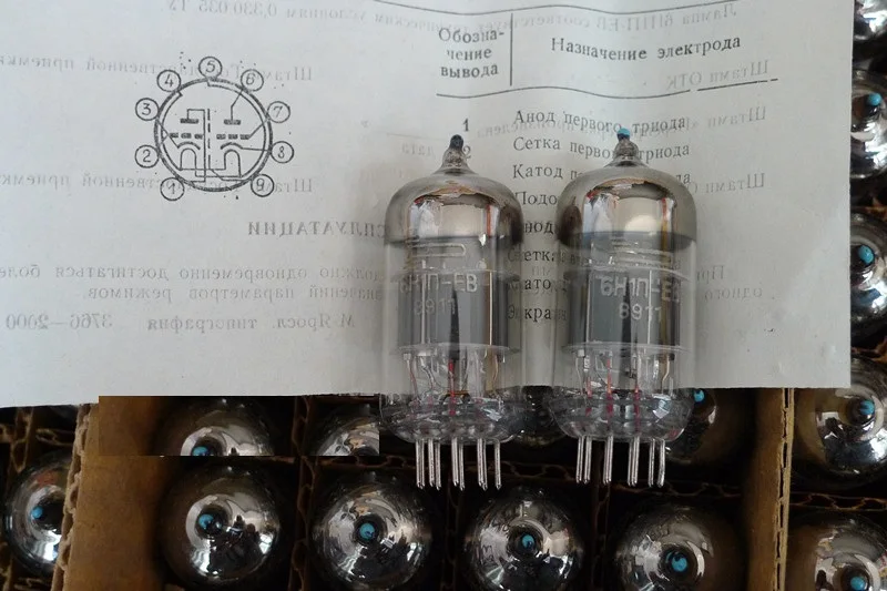 ECC85 6N1 Elektronenbuis Namens De Sovjet-unie 6H1n-EB Buizen, Unieke Stem, Hoge Kwaliteit  502