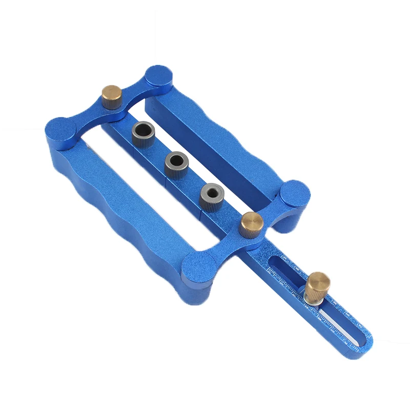 Self Centering Dowelling Jig Round Hole Tenon Hole Punchers Locator Precise Drilling Woodworking Tools