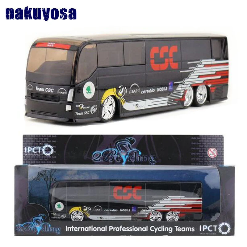 

Tour de France Cycling Bus,Commemorative Edition Limited Edition 1:30 scale alloy pull back cars,model,High simulation bus toy