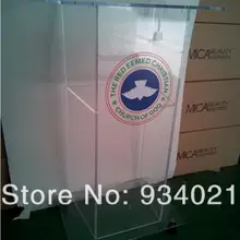 Мебель для кафедры Современные Акриловые Церкви подиумы конференции lectern podium мастерская серии