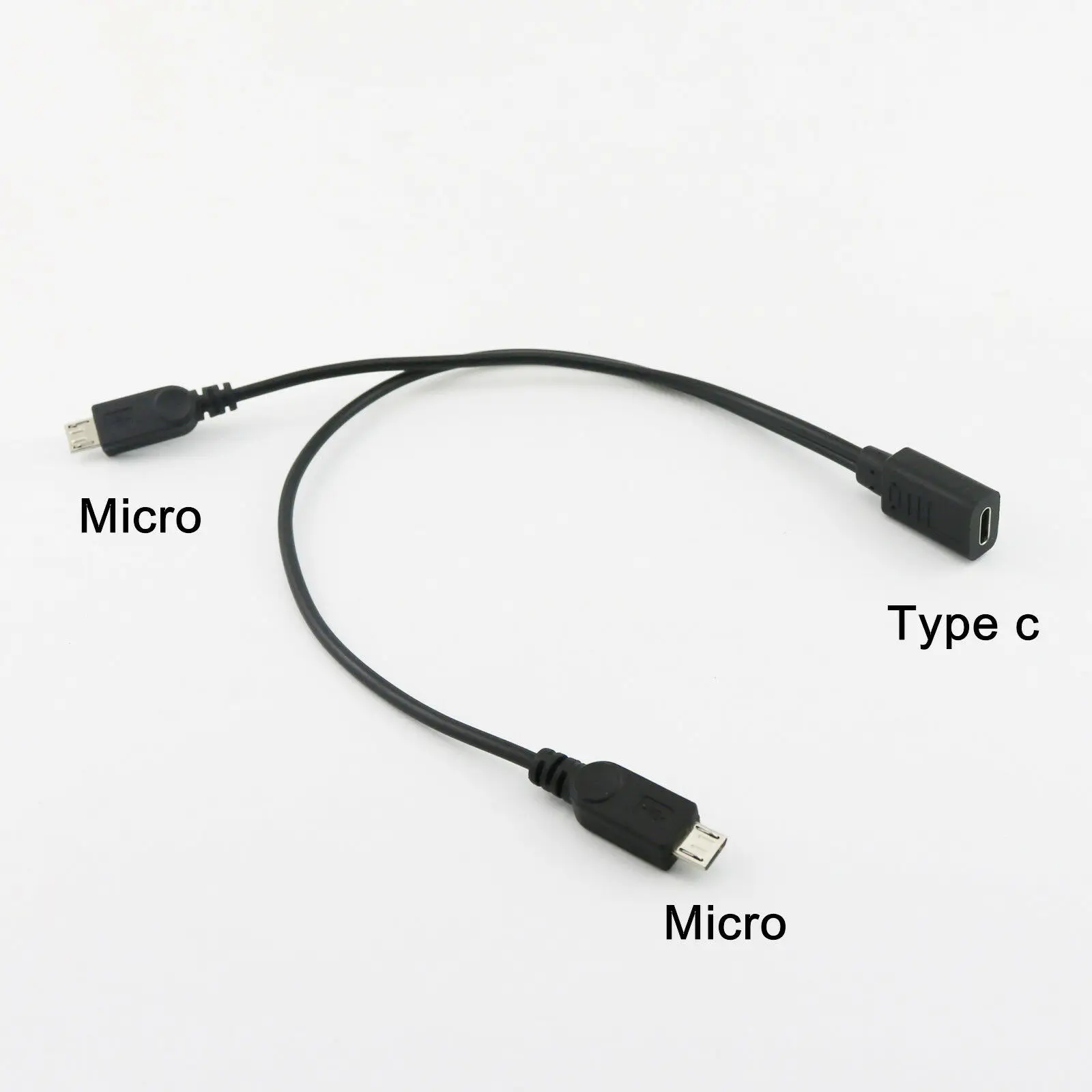 

Кабель USB 2,0 Type C (20 см + 30 см), 2 шт.