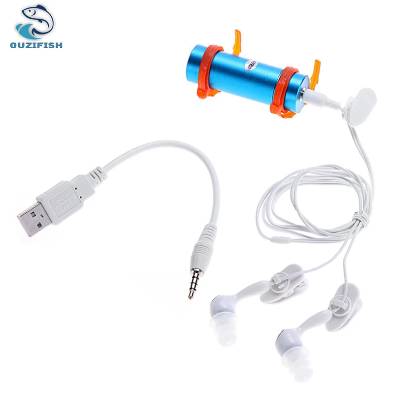 Ouzifish 4 GB 8 Водонепроницаемый 4G MP3-плееры музыкальный плеер подводный Экран Водные