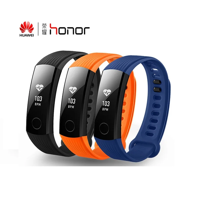 Смарт браслет Huawei Honor Band 3 band 4 мониторинг пульса в реальном времени 5 АТМ