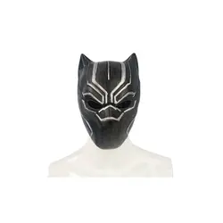 Manluyunxiao Косплэй маска черная пантера Хэллоуин Карнавал-маскарад Вечерние Косплэй Бесплатная доставка Полный Уход за кожей лица латекс