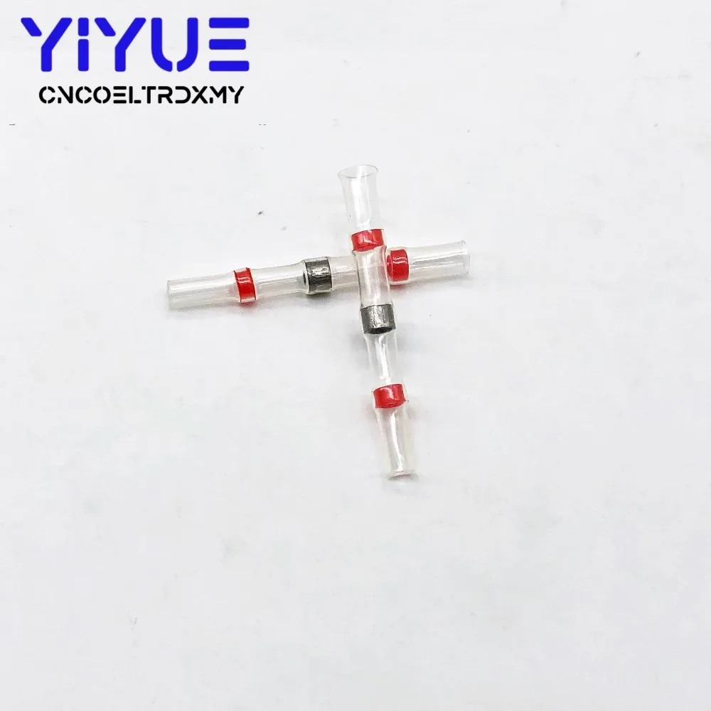 20 шт. SST-S21 AWG22-18 уплотнение Термоусадочные Приклад провода инструменты для наращивания волос терминалы мм 1,0-0,5 мм красный припоя рукав