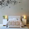 2022 Wall Stickers Fashion Beautiful DIY Removable Vinyl Flowers Vine Mural Decal Art Stikers For Living Room Wall Decoration ► Photo 2/6
