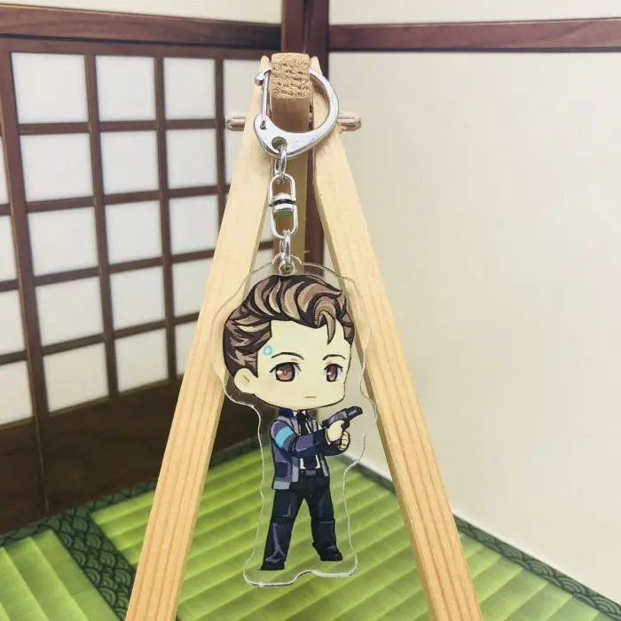 

Detroit Become Human Anime keychain Acrylic strap/charms/Key ring D328