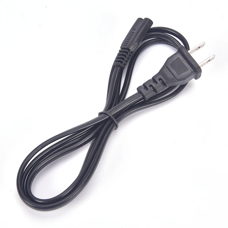 

2 Pin AC Plug Power Cable Cord 8 C7 To Euro Eu European For Cameras Printers Notebook EU Power Cable Cord Figure Cables