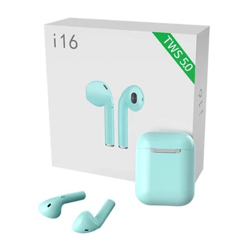 

TWS new i16 wireless sports with pop-up window V5.0 with charging bin Bluetooth headset headphone FOR: iphone Samsung Huawei