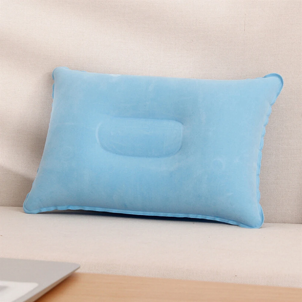 Надувная подушка из ПВХ, мягкая, прочная, для путешествий, воздушная подушка, для пляжа, автомобиля, самолета, для головы, поддержка