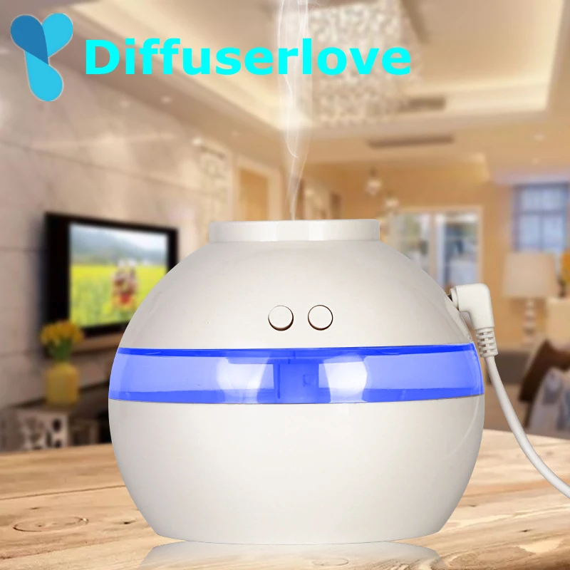 

Diffuserlove 300ml Ultrasonic Air Humidifier USB Essential Oil Diffuser Aromatherapy Aroma Mist Maker With 7 Colors LED Light