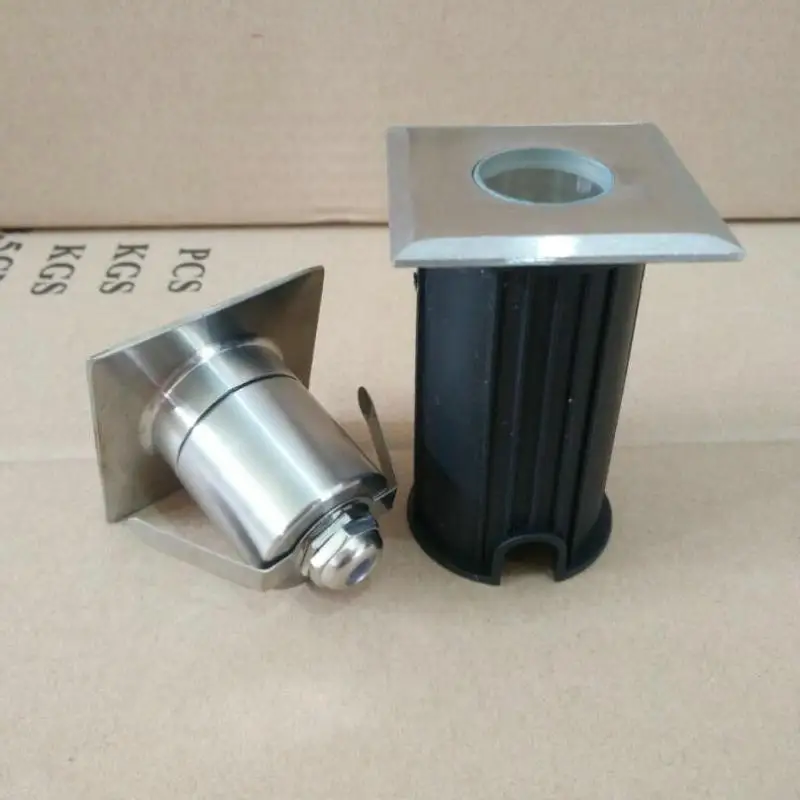Iluminação ao ar Frete Grátis Quente Frio Branco Cob Levou Lâmpada Subterrânea Luz Enterrado Inground Livre Ac85-265v Ip68 3w 7 Lâmpadas subterrâneas