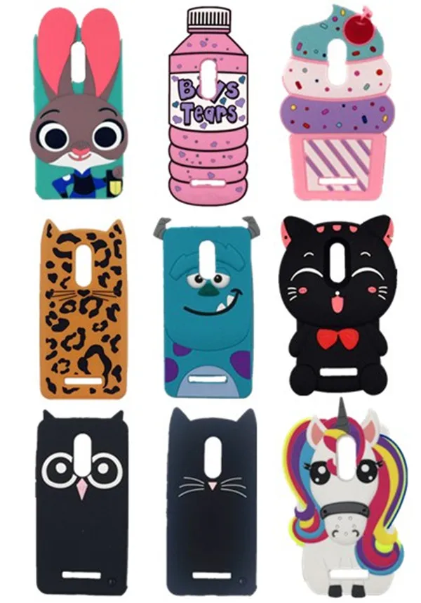 

For Redmi Note 4 Cute 3D Silicon Bunny Cat Cupcake Unicorn Cartoon Soft Phone Case Cover for Xiaomi Red Note 4 Pro Prime