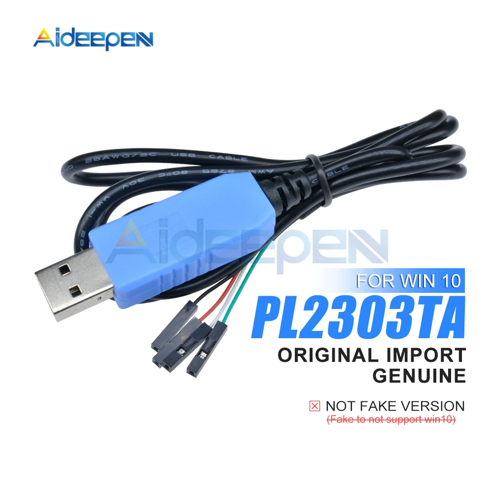 

Original Import PL2303TA Download Line USB to TTL Cable Download Line Compatible for WIN10