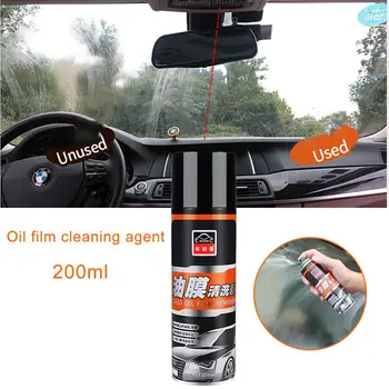 

Ceramic Car Coating 200ML Car Front Windshield Cleaner Oil Film Cleaning Agent Oil Film Net Remover Glass Water Truck