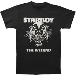 Подлинные выходные дни Starboy футболка с пантерой S M L XL 2XL Новинка Бесплатная доставка дешевые футболки новые футболки модные стильные