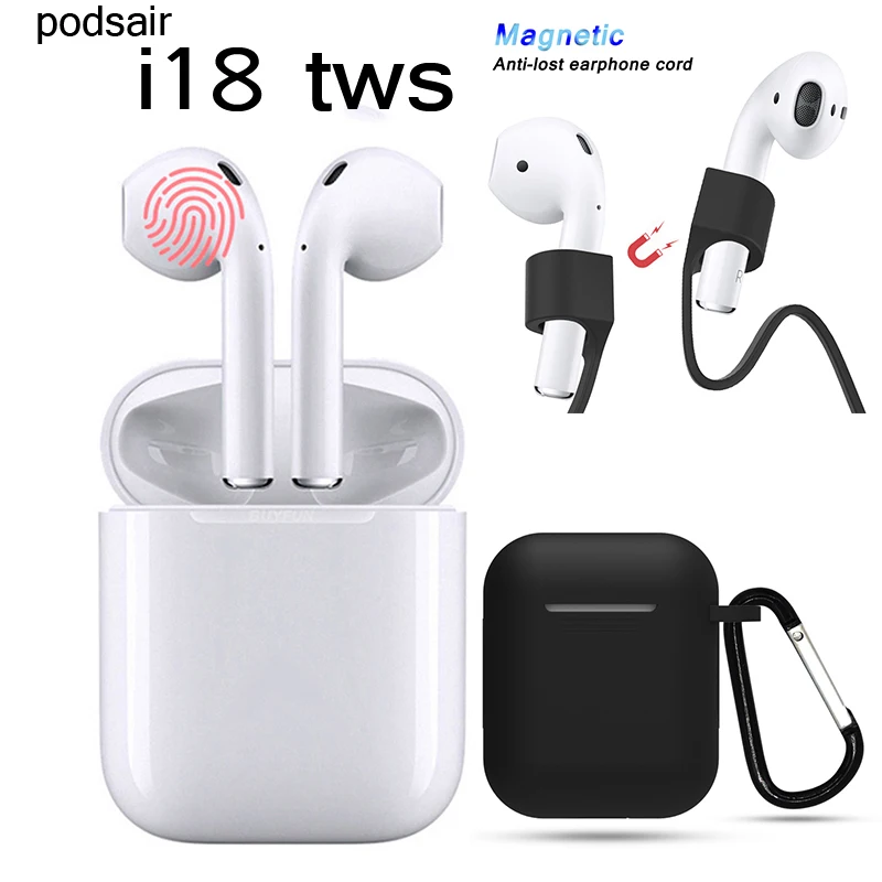 

ear I18tws wireless Bluetooth Bluetooth 5.0 touch headset ear buds PK i13 tws I 13 i13tws i11 tws I 11 i11tws