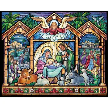 

DIY 5D Diamond Painting Mosaic Religious Family Diamond Cross stitch Set Diamond Embroidery KBL