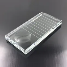 2 в 1 держатель для ресниц и для склеивания расческа ресниц поддон ресниц Кристалл Камень для клея клей держатель