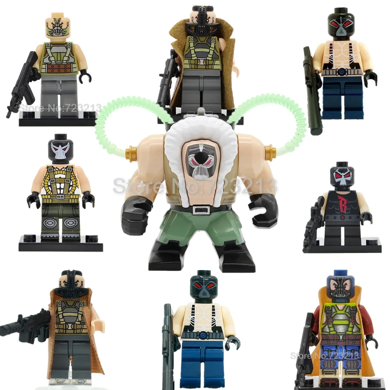 

DC Bane Batman Figure Single Sale Super Heroes Superhero Model Set Building Kits Blocks Toys for Children PG378