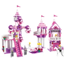 Dream Princess Model Building Blocks Compatible Legoed Friends City Girl Romantic Castle Building Block Girls Princess New Toy