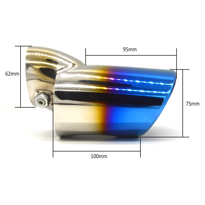 ZD крышка выхлопной трубы для Ford Focus 3 2 Suzuki SX4 Peugeot 207 408 307 Chevrolet Cruze Mitsubishi аксессуары