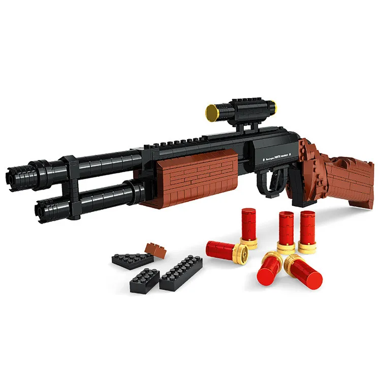 Austin 22804 authentic assembled blocks toy gun model super arms series