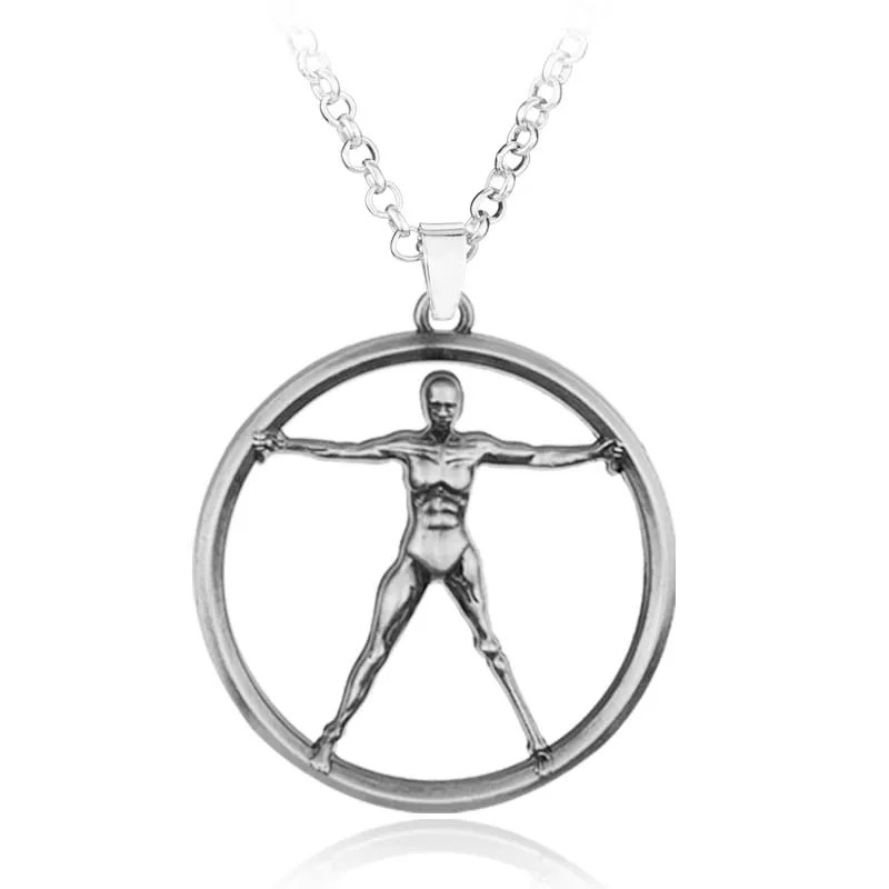 

Cool Westworld 3D Robot Model Logo Metal Pendant Alloy Necklace High Quality Gift For Fans Fashion Accessories Free Shipping