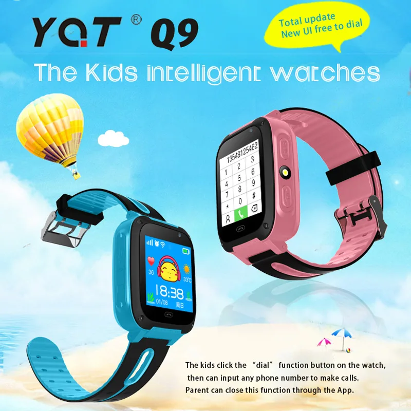 

new Children Smart Watch Camera Flashlight Baby Watch SOS Call Location Device Kid Safe @JH