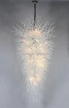 

Free Shipping Villa Best Antique White Glass Pendant Lamp
