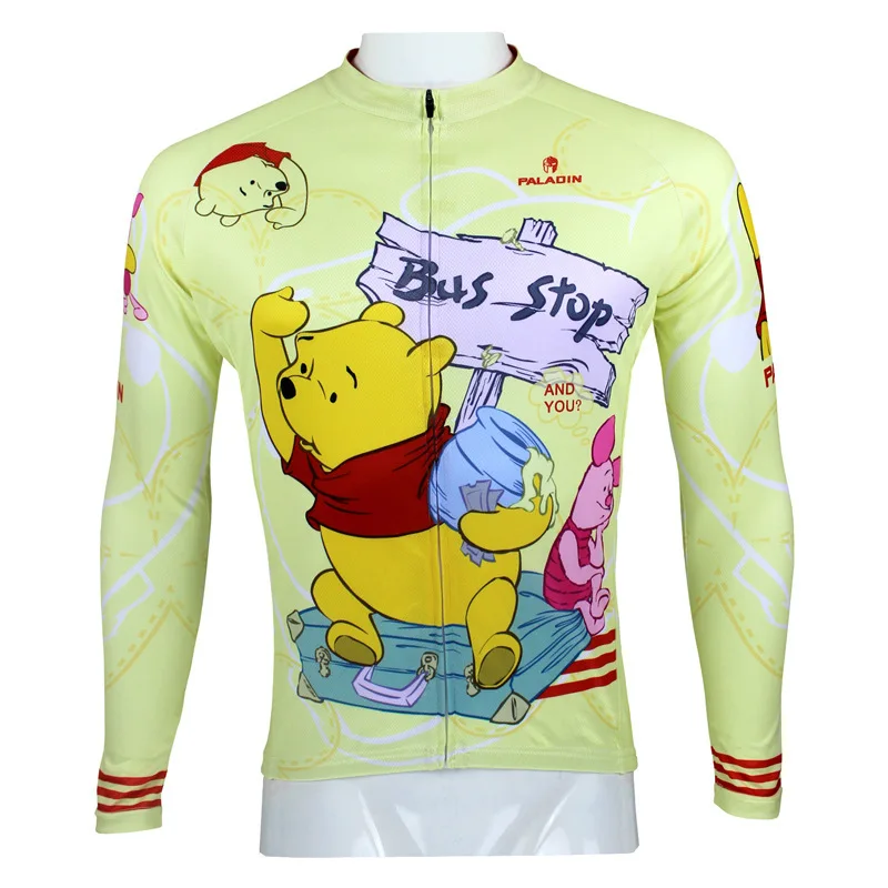 

New Printed funny Cycling jersey for younger long Sleeve Bike Clothes for summer full size