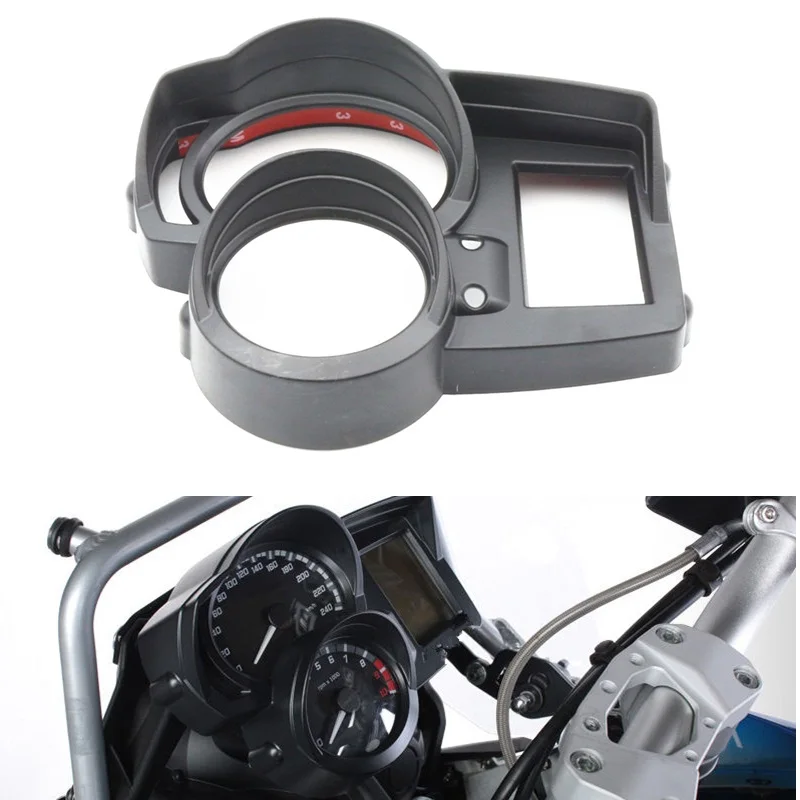 Sunproof Instrument Hood Instrument Protector Black For BMW F700GS F800GS_