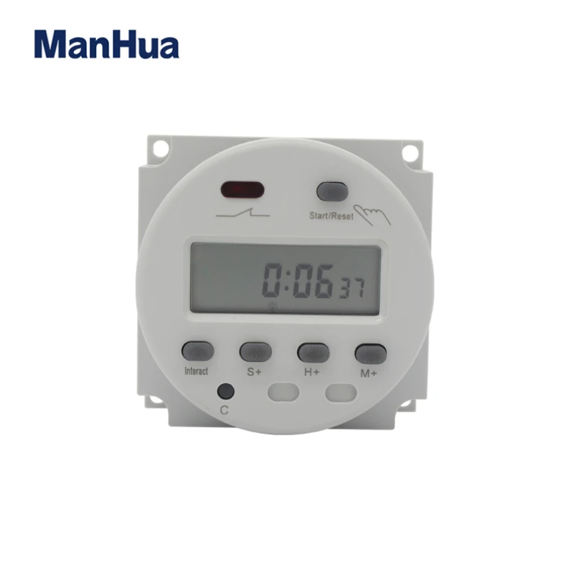 ManHua 12VDC 16A Digital Timer Switch With Coverage Box MT102C