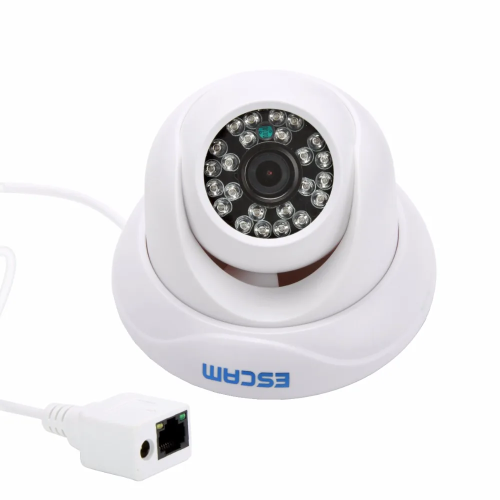 Escam Улитка qd500 mni IP Камера Ночное видение Водонепроницаемый Открытый HD 720 P ик-onvif P2P