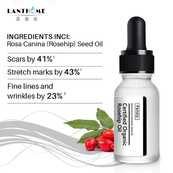 

100% Pure Organic Moisturizer Anti Aging Essential Oil Face Skin Care Massage Serum Heal Dry Skin Fineline Wrinkle Stretch Mark