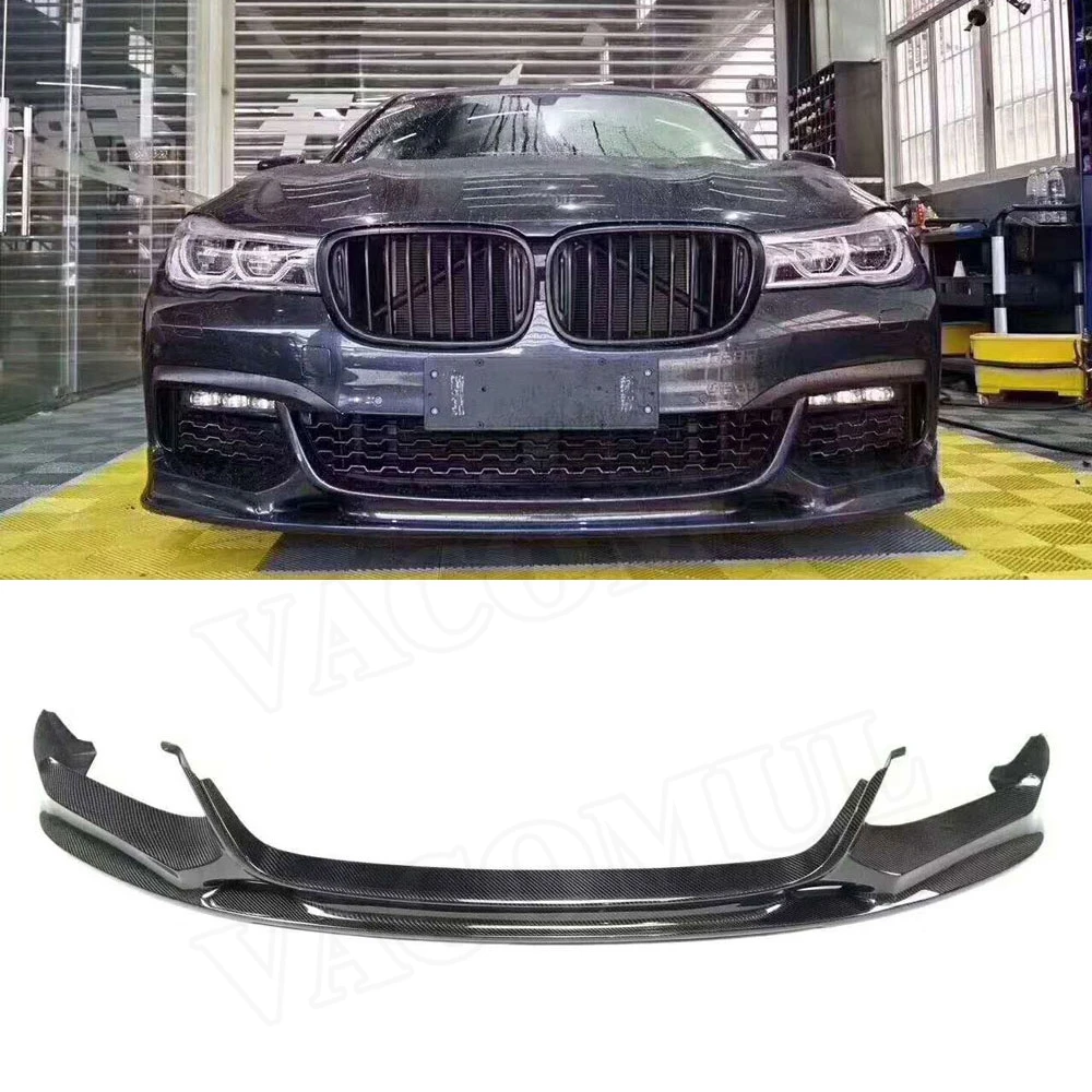 Передние бамперы из углеродного волокна для 7 серий бампер BMW G11 G12 730i 740i M760 M Sport 2015