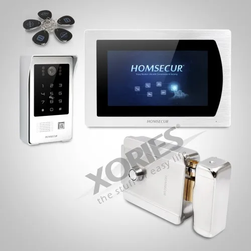 

HOMSECUR 7" Wired Video&Audio Smart Doorbell CCTV Camera Supported for Apartment BC091+BM717-S