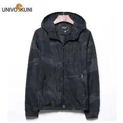 UNIVOS KUNI 2019, мужская куртка, камуфляжная, повседневная, брендовая, приталенная, одежда, Fansion, для мальчиков, большой размер 4XL, Q6007