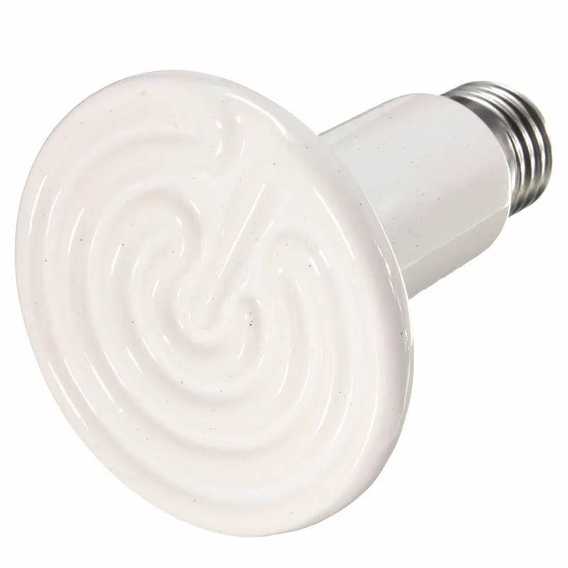 

1 Pcs Reptile Pet No Light Far Infrared Ceramic Heating Lamp E27 Small Mini Heat Lamp 25W 50W 75W 100W 150W 200W