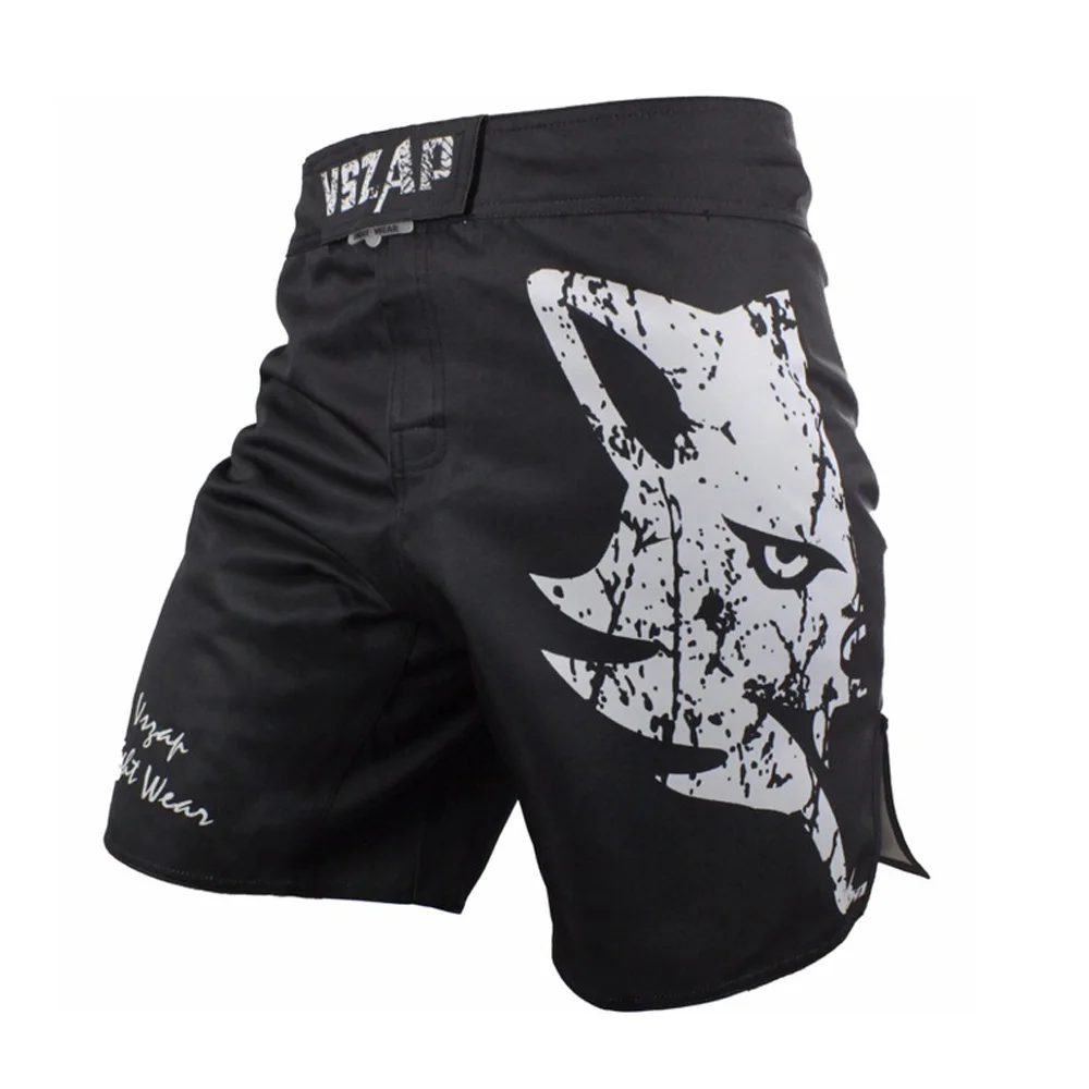 Горячая продвижение Pantalon ММА шорты дешевые мужские ММА одежда Дышащие хлопковые шорты бой Grappling бокс Thai тайские брюки