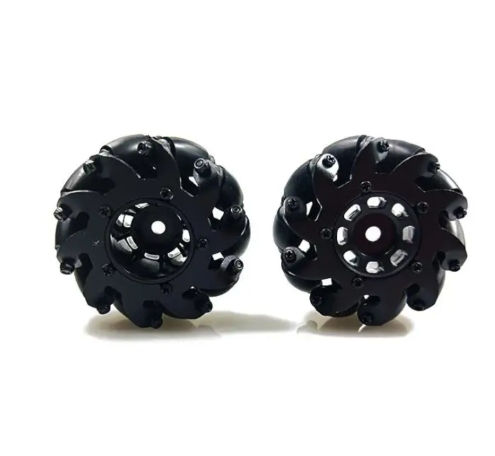 

4pcs/set Turbowing Drive Wheel Robot Kit Omnidirectional Wheels for Mecanum aluminum alloy with long service life no deformation