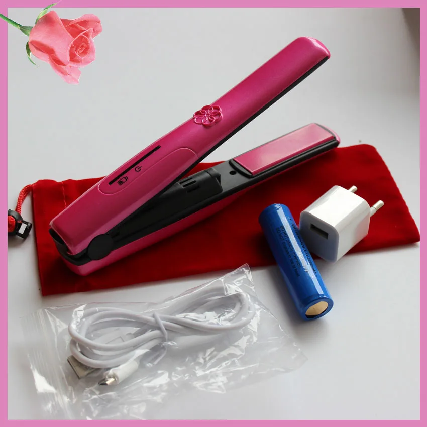 Buy Hair Straightener Rechargeable Mini Cordless Flat