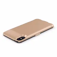 5200 мАч резервного аккумулятора зарядное устройство для iPhone X IpX 5200 мАч Внешний внешний Банк питания чехол