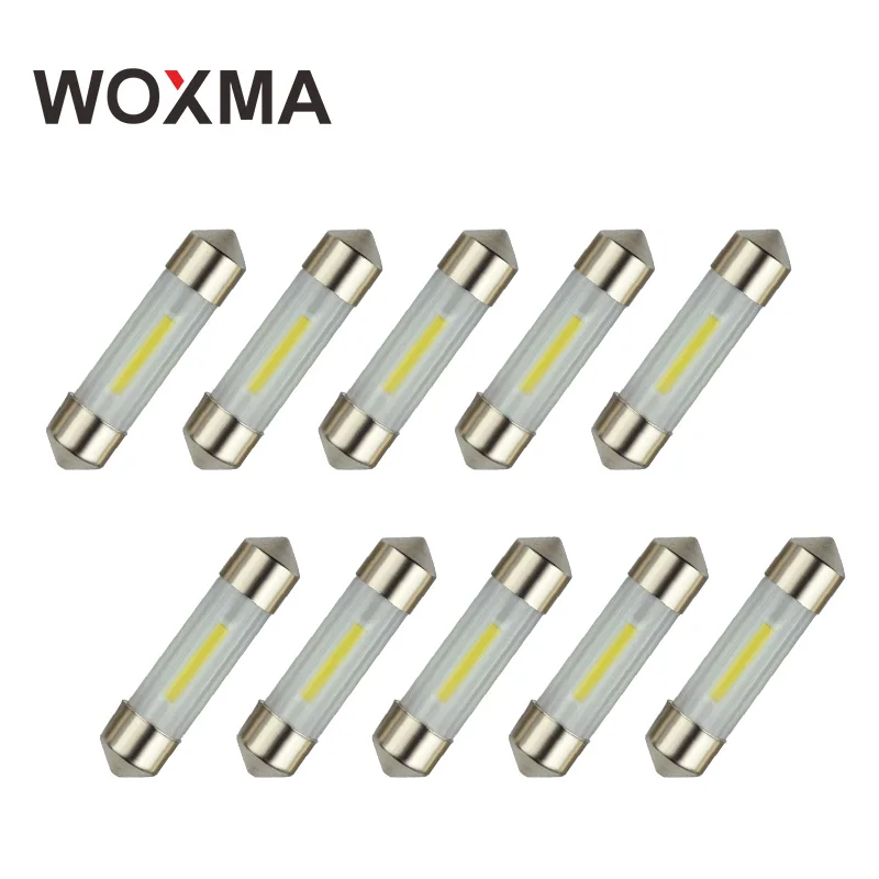 

WOXMA C5W LED Festoon 31mm 36mm 39mm 41mm 12V Car led Light Bulb COB Auto Interior Lighting SMD 6000K Car Led Light Lamps 10pcs