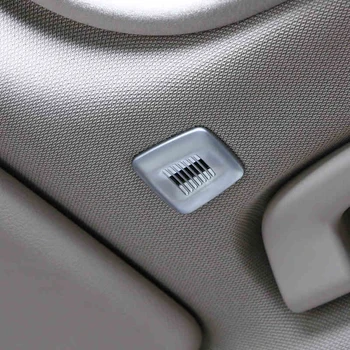 

2pcs Chrome plate ABS Interior Roof audio Microphone cover trim For BMW 1 2 3 4 Series F20 F22 F45 F30 F31 F34 F32 F36