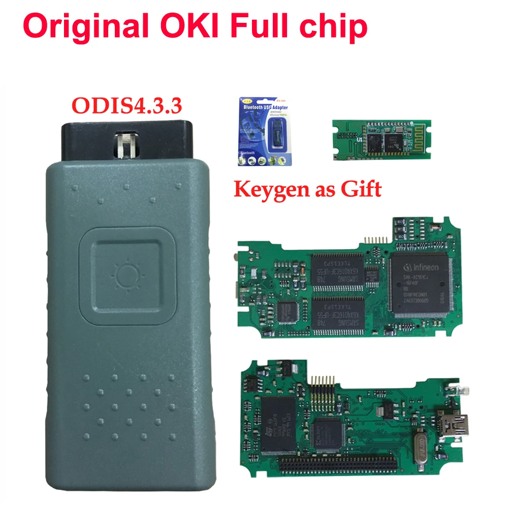 Бесплатная доставка для лучшей версии vas5054 VAS 5054A с OKI чип ODIS V2.0 Bluetooth Поддержка