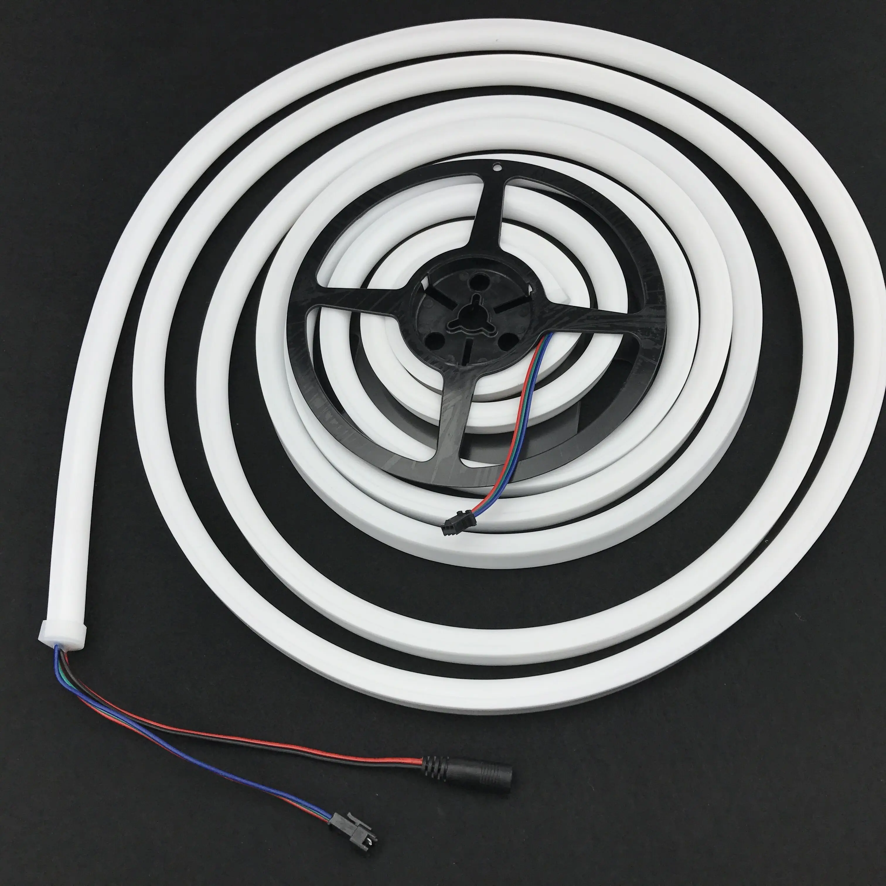 

5m/roll DC12V SK6812 addressable led neon pixel light,RGB full color;60leds/m and 60pixels/m;waterproof in milky white tube;IP66